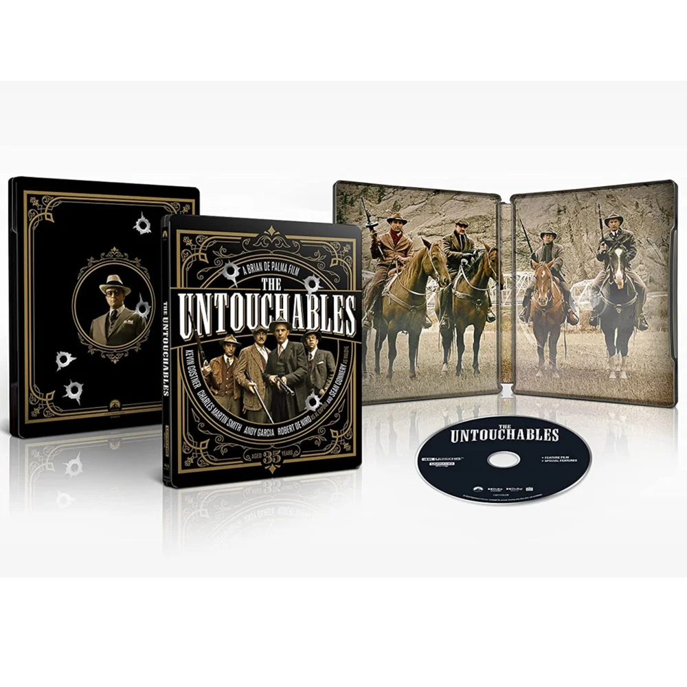 The Untouchables - 4K Ultra HD Steelbook (US Import) Afbeelding 1