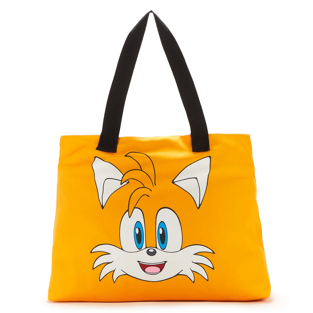 Sonic The Hedgehog Tails Face Tote Bag Afbeelding 1