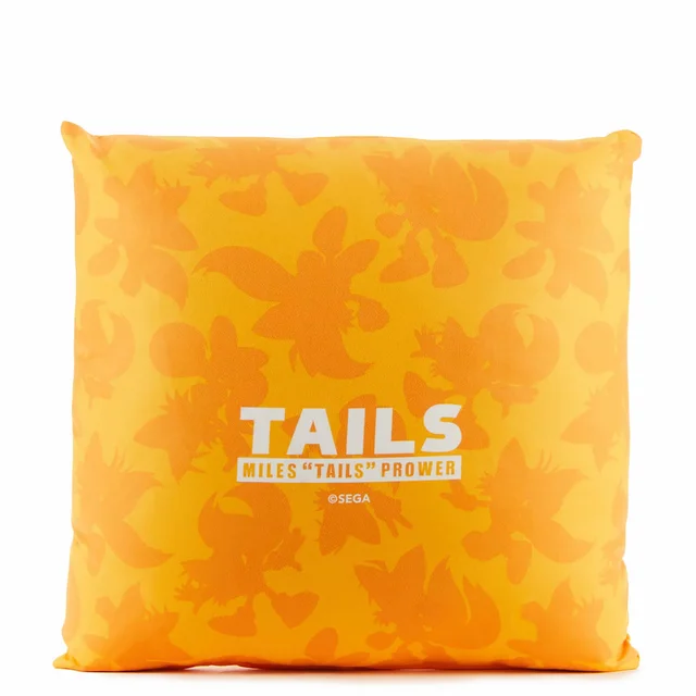 Sonic The Hedgehog Tails Face Square Cushion
