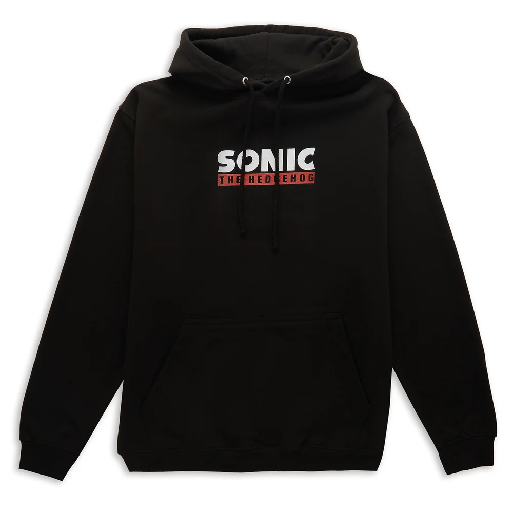 Sonic The Hedgehog Team Up Hoodie - Black - S Afbeelding 1