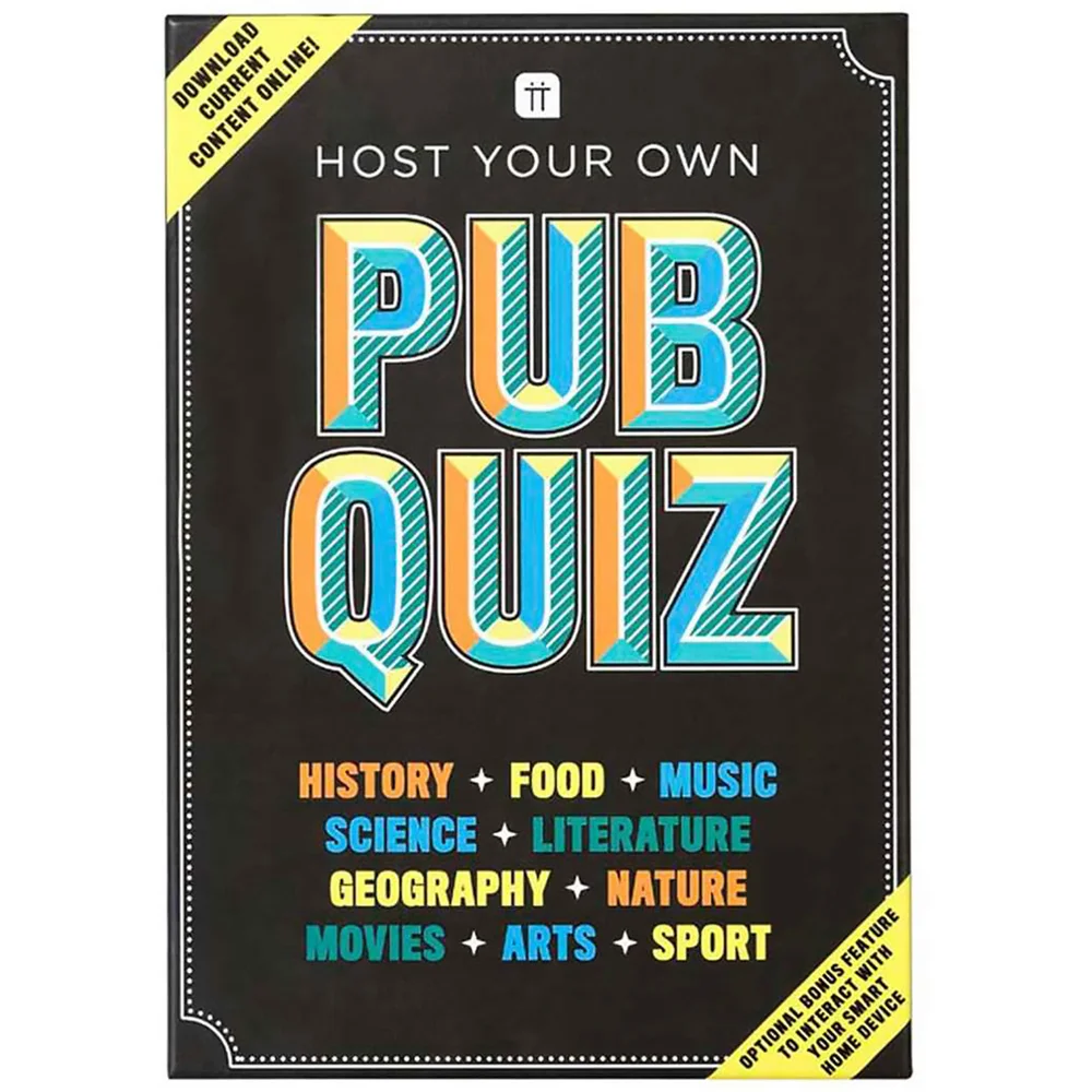 Host Your Own Pub Quiz Game Afbeelding 1