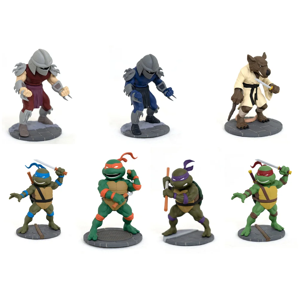 Diamond Select Teenage Mutant Ninja Turtles D-Formz Blind Box Vinyl Figure Afbeelding 1