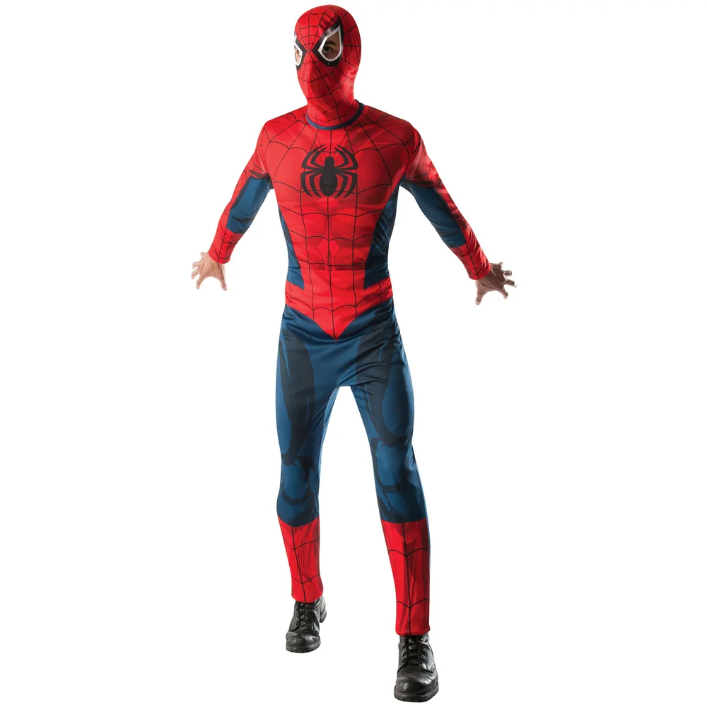 Official Rubies Marvel Spider-Man Adult Costume - XL Size Afbeelding 1