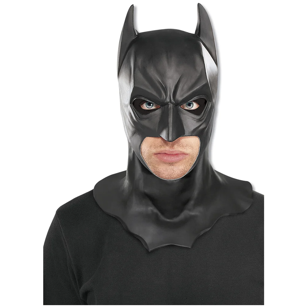Official Rubies DC Comics Batman Adult Vinyl Mask with Moulded Ears Afbeelding 1