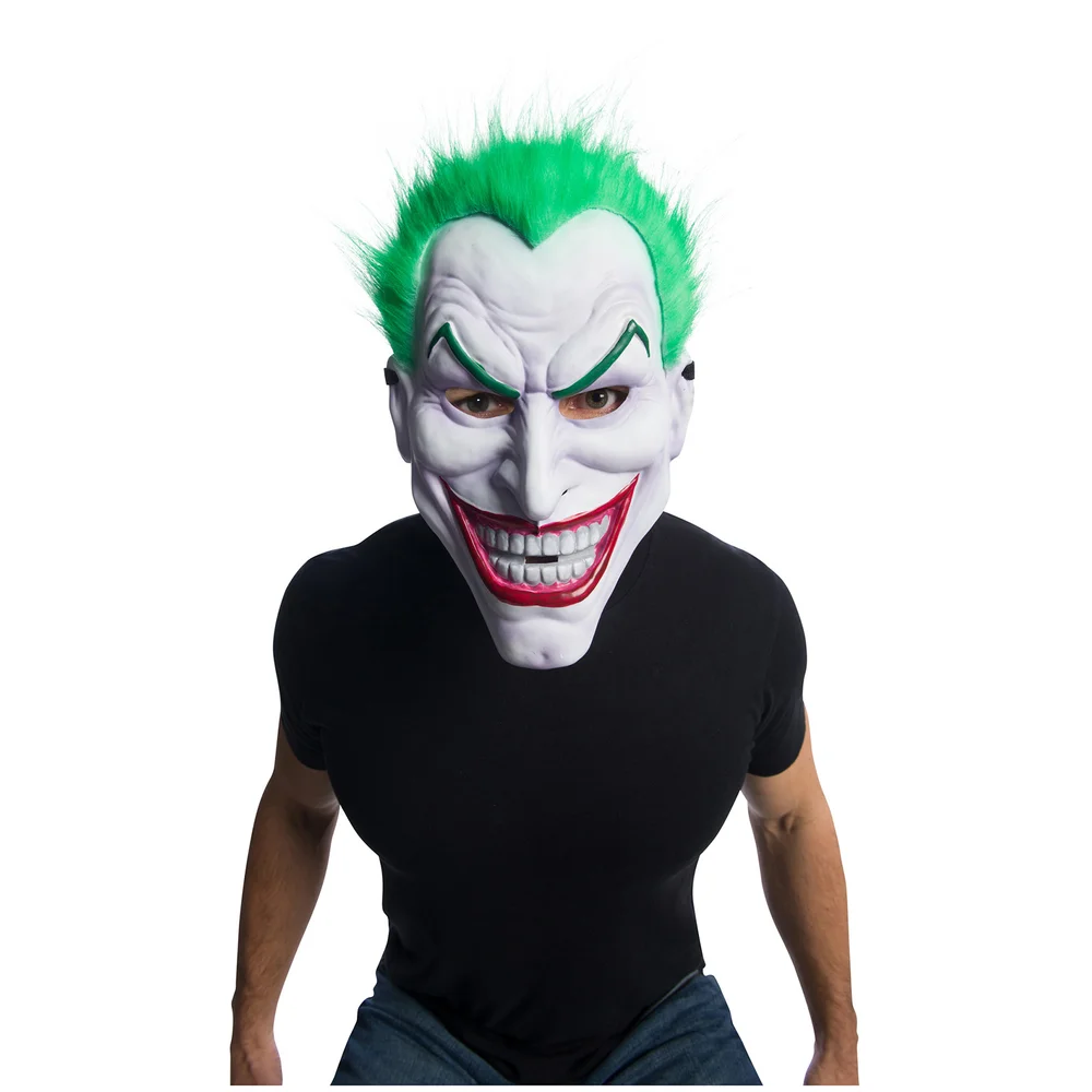 Official Rubies DC Comics Batman Joker Vacuform Mask Afbeelding 1