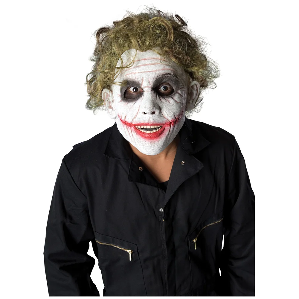Official Rubies DC Comics Joker Mask with Polypropylene Hair Afbeelding 1