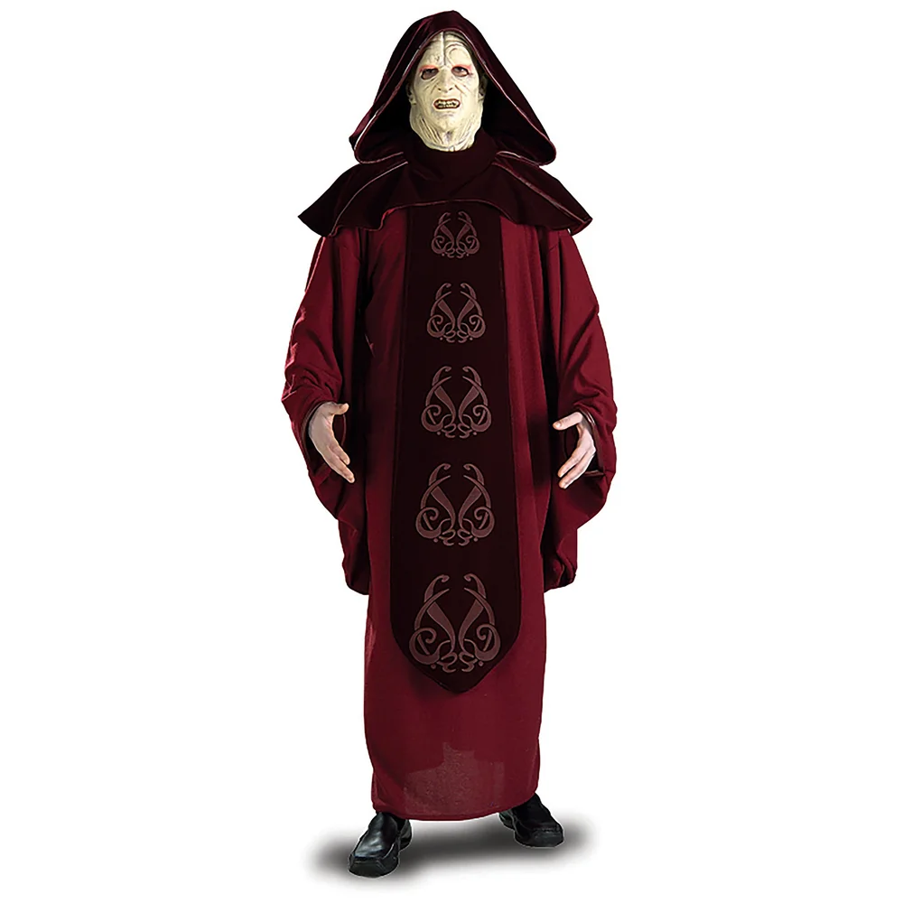 Official Rubies Star Wars Supreme Edition Emperor Palpatine Adult Costume - One Size Afbeelding 1