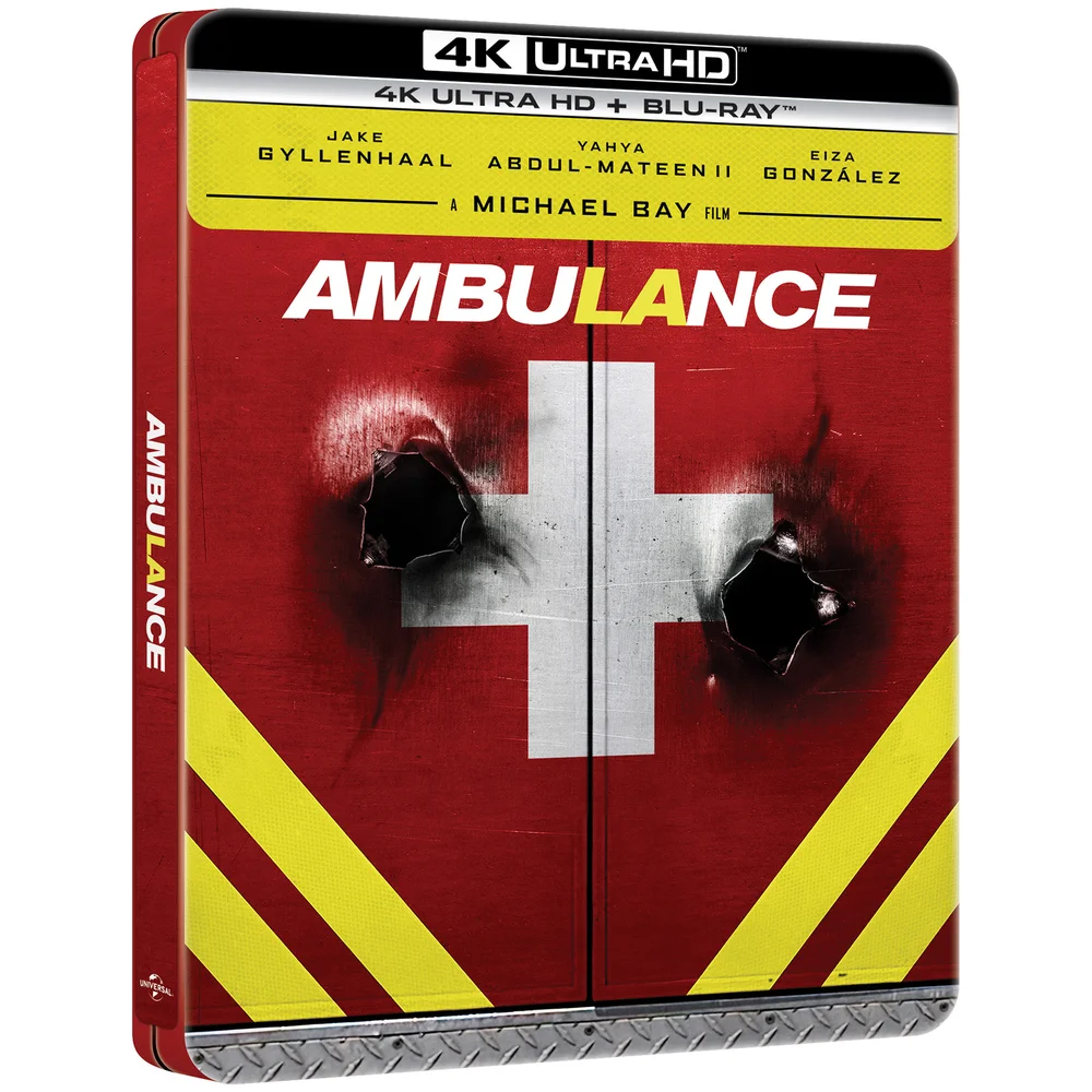 Ambulance Zavvi Exclusive 4K Ultra HD Steelbook (Includes Blu-Ray) Afbeelding 1