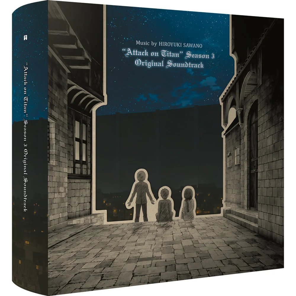 Attack on Titan Season 3 Original Soundtrack Zavvi Exclusive Deluxe Edition Vinyl Box Set Afbeelding 1