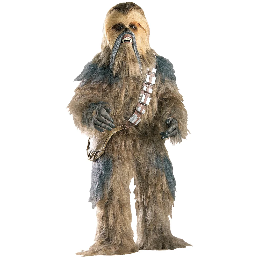 Official Rubies Star Wars Supreme Edition Chewbacca Adult Costume - XL Size Afbeelding 1
