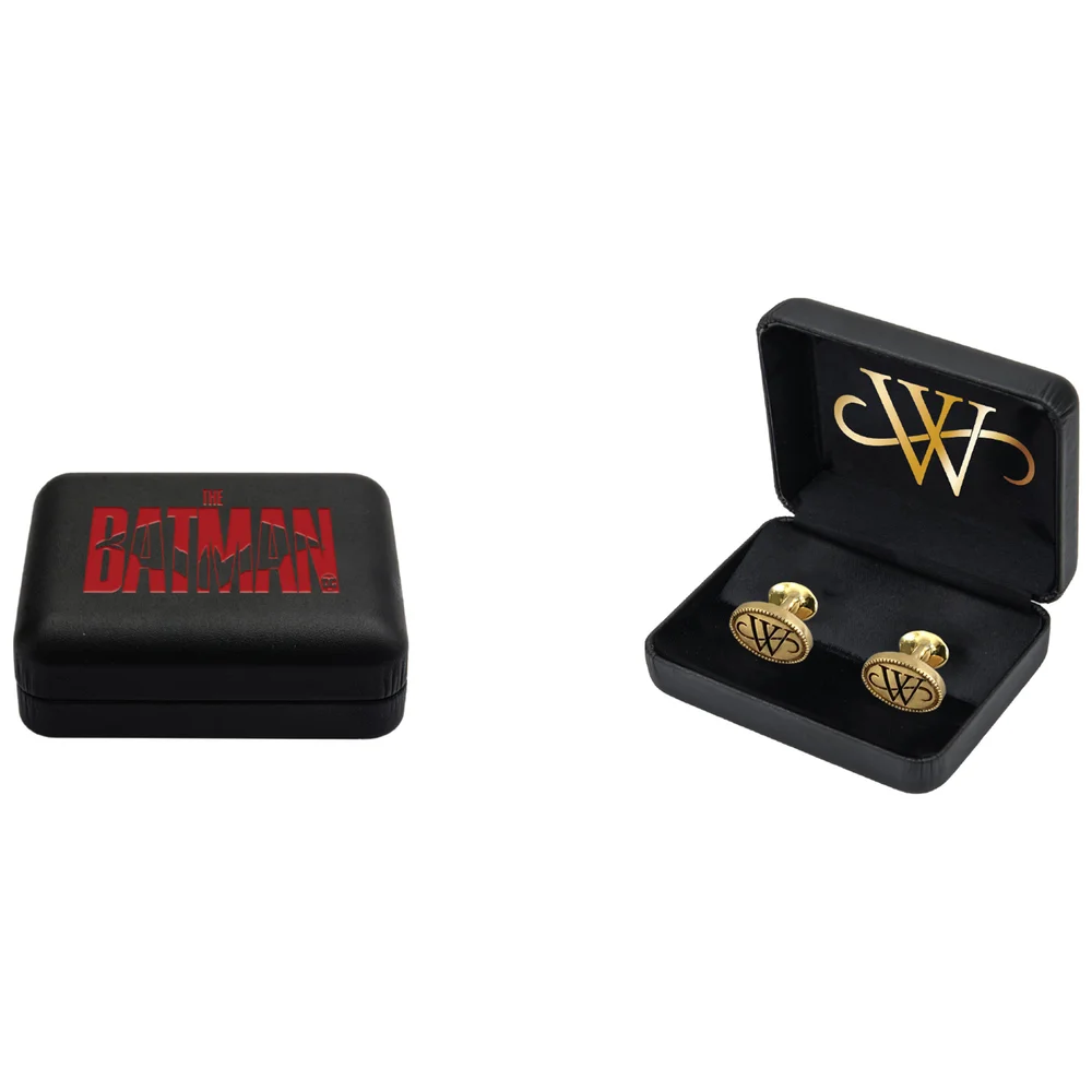 The Batman Wayne Cufflinks Limited Edition Replica Set - UK/EU Exclusive (Only 500 Available) Afbeelding 1