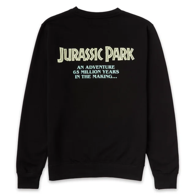 Luke Preece x Jurassic Park An Adventure 65 Million Years In The Making Unisex Sweatshirt - Black
