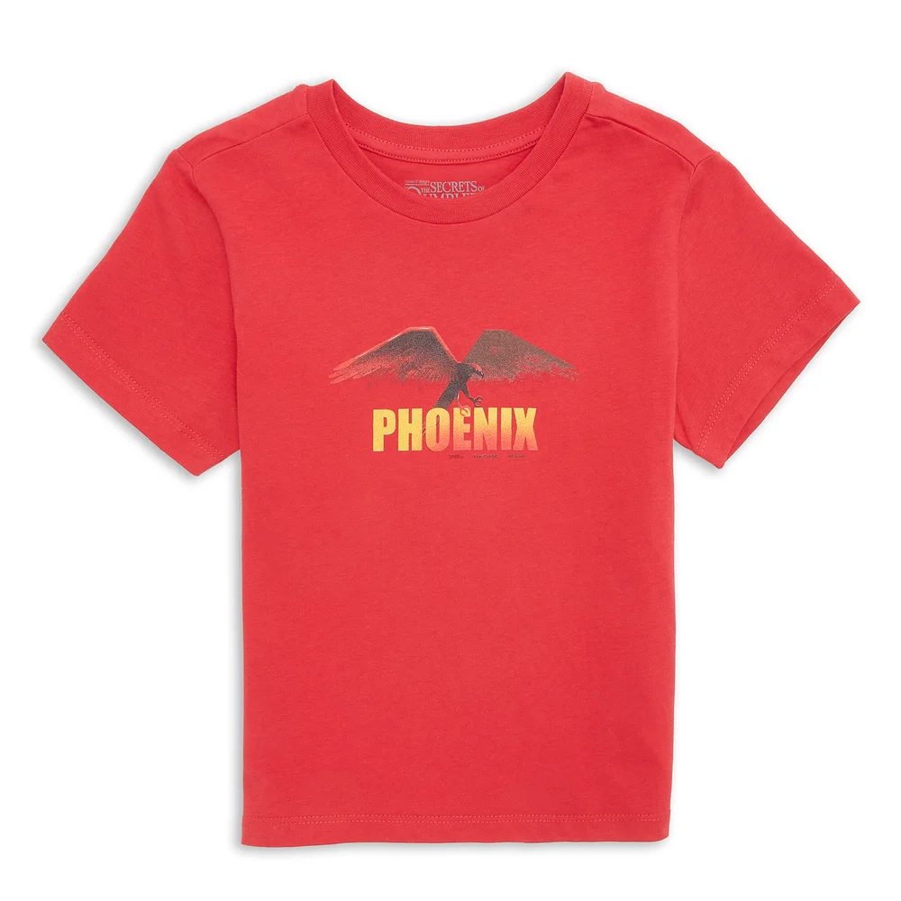 Fantastic Beasts Phoenix Kinder T-Shirt - Rood - 98/104 (3-4 jaar) Afbeelding 1
