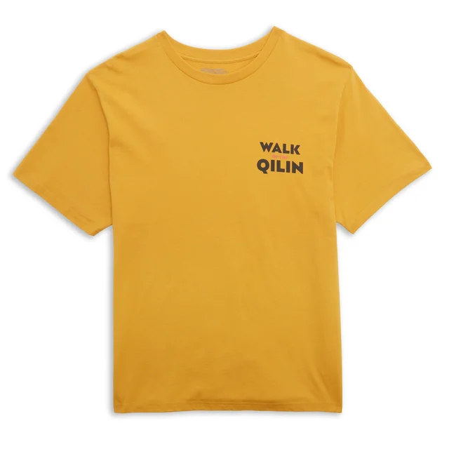 Fantastic Beasts Walk Of The Qilin Unisex T-Shirt - Mustard