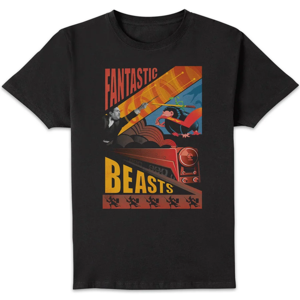 Fantastic Beasts Photographic Unisex T-Shirt - Black - S Afbeelding 1