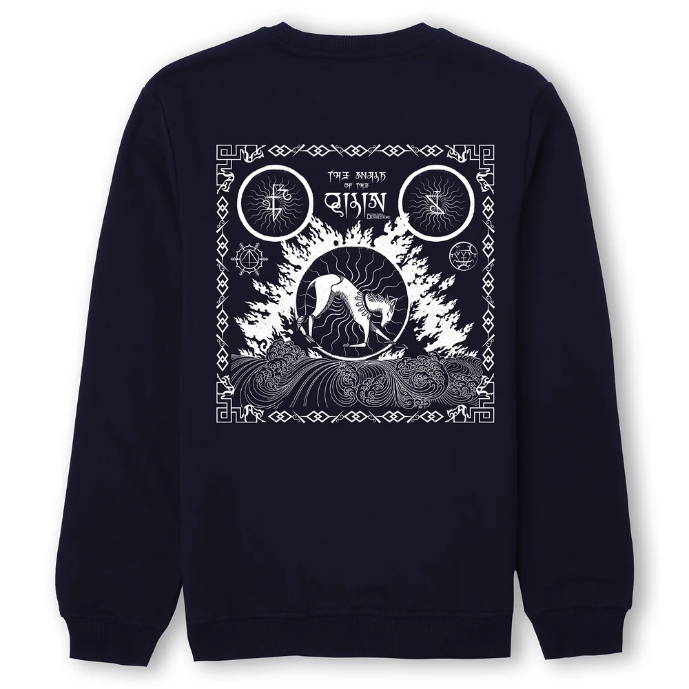 Fantastic Beasts Qilin Symbols Sweater - Marine - S Afbeelding 1
