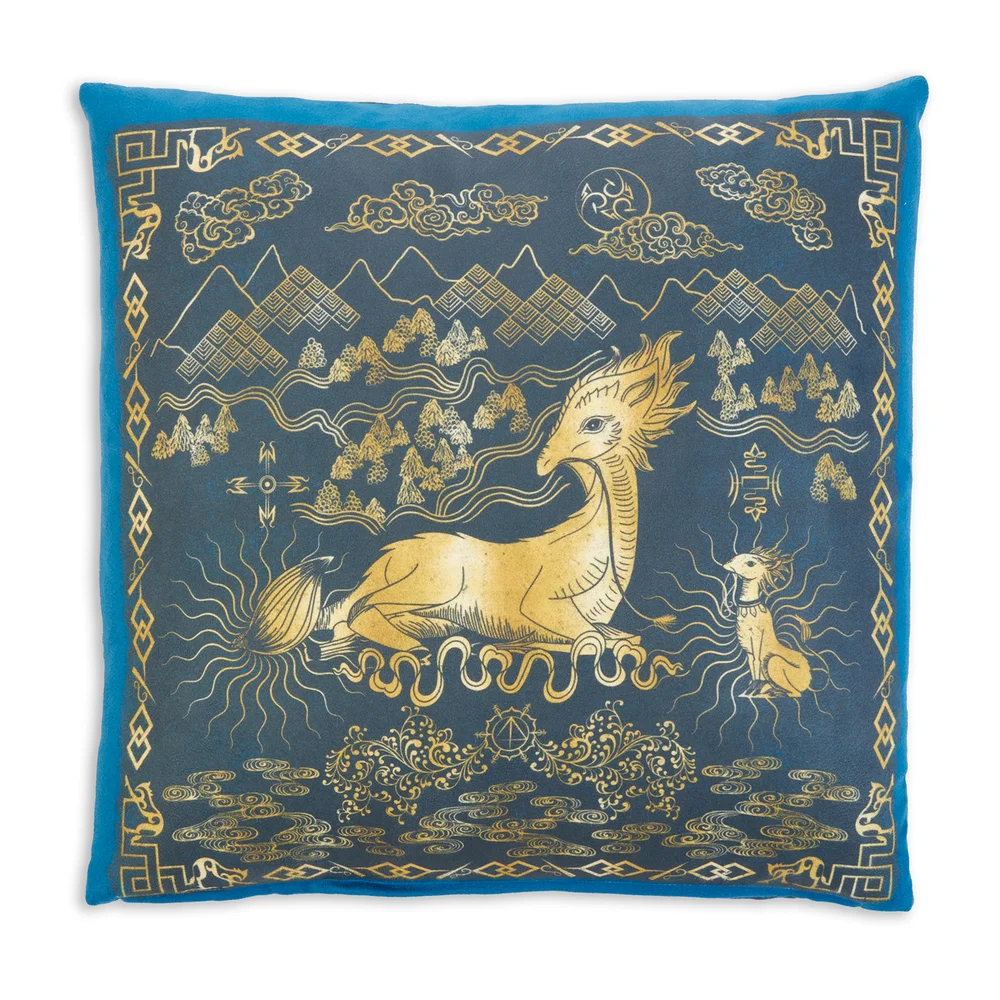 Decorsome x Fantastic Beasts Scenic Creatures Kussen - 40x40cm - Soft Touch Afbeelding 1