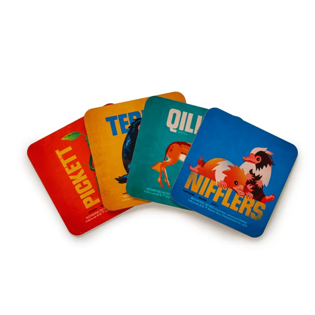 Decorsome x Fantastic Beasts Creatures Onderzetters