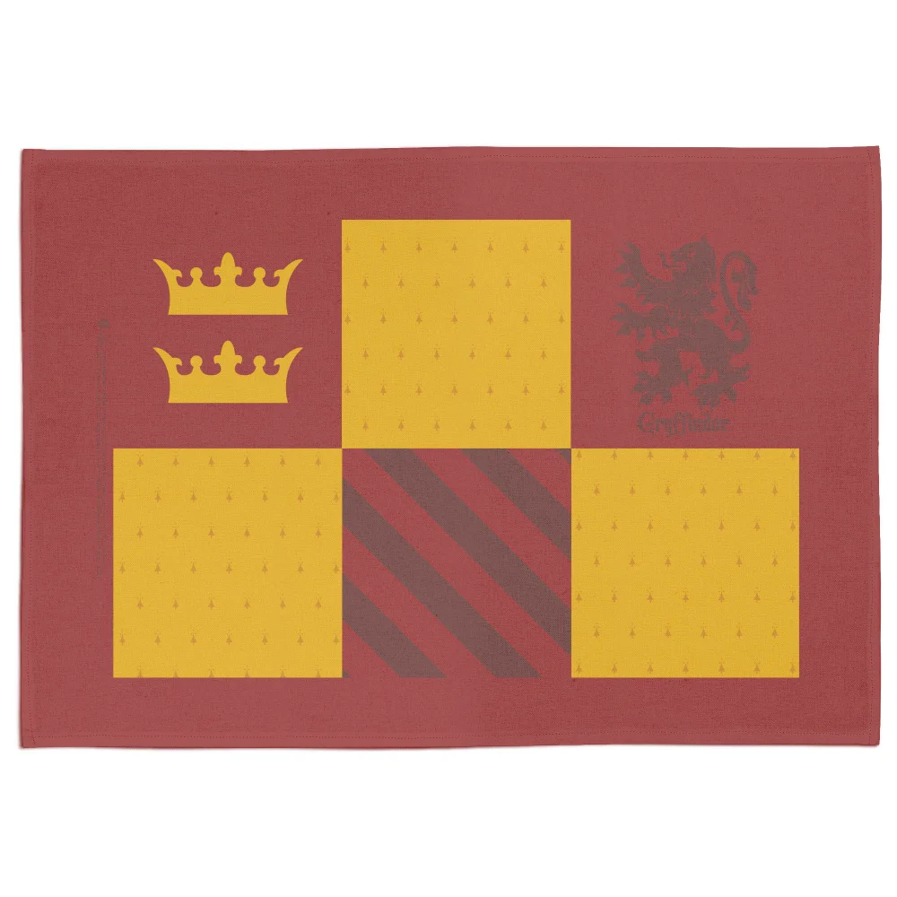 Harry Potter Gryffindor House Tea Towel Afbeelding 1
