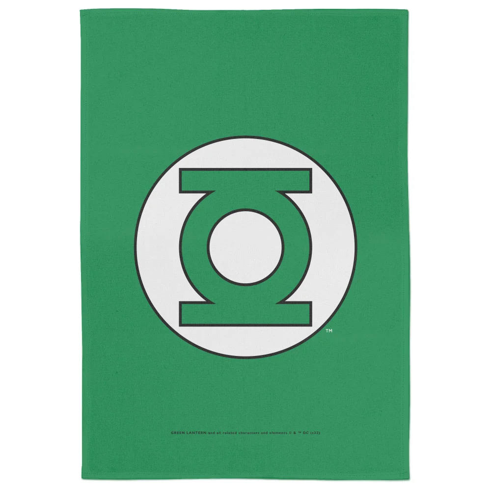 Green Lantern Tea Towel Afbeelding 1