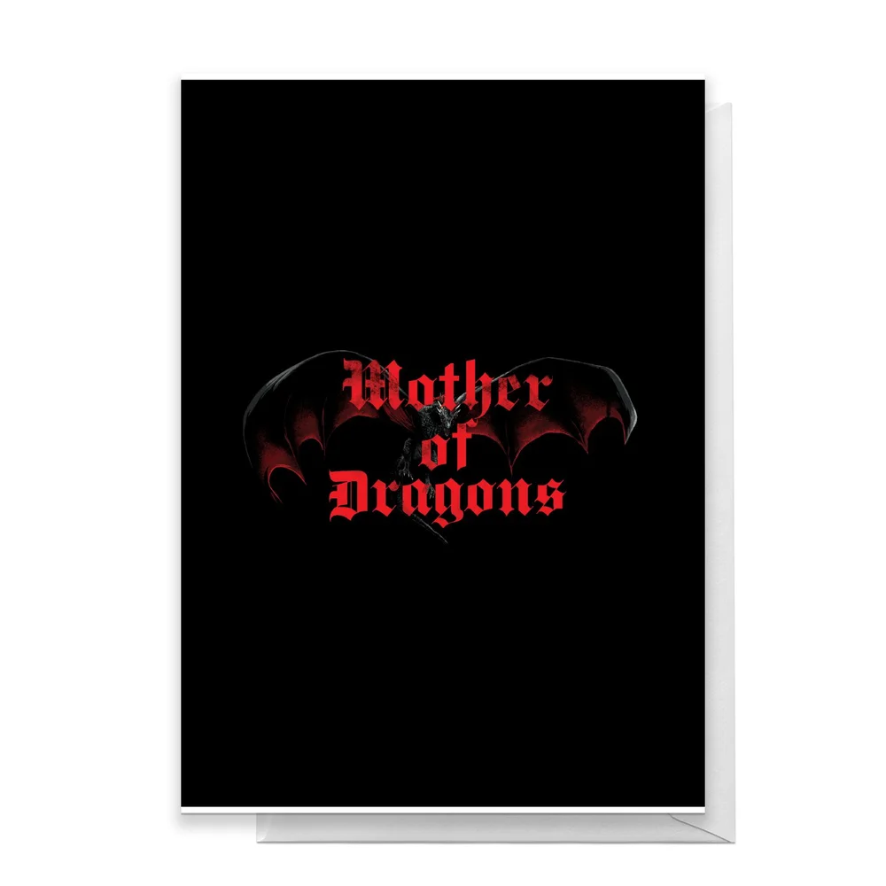 Game of Thrones Mother Of Dragons Greetings Card - Standard Card Afbeelding 1