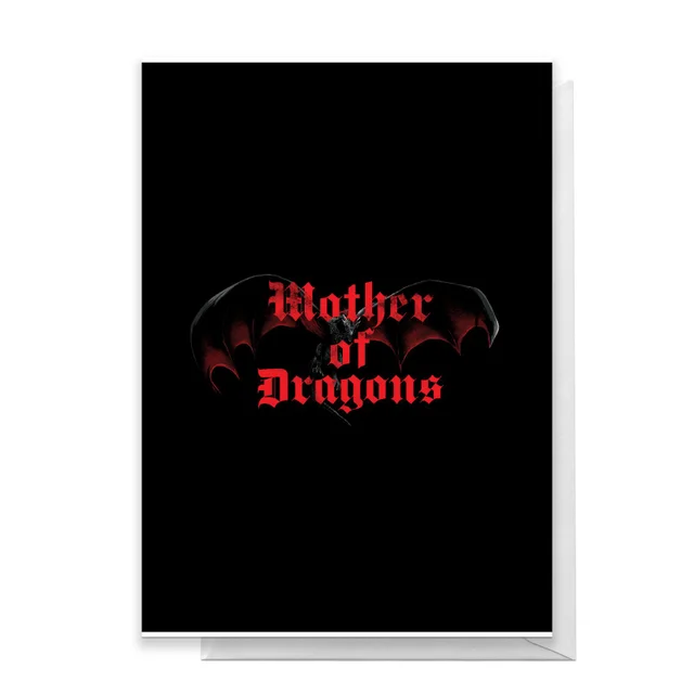 Game of Thrones Mother Of Dragons Greetings Card