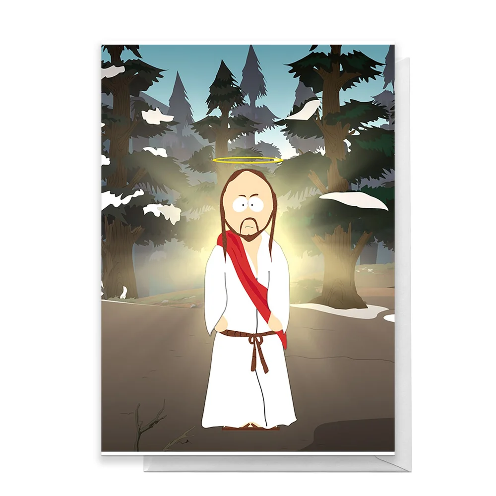 South Park Jesus Greetings Card - Standard Card Afbeelding 1