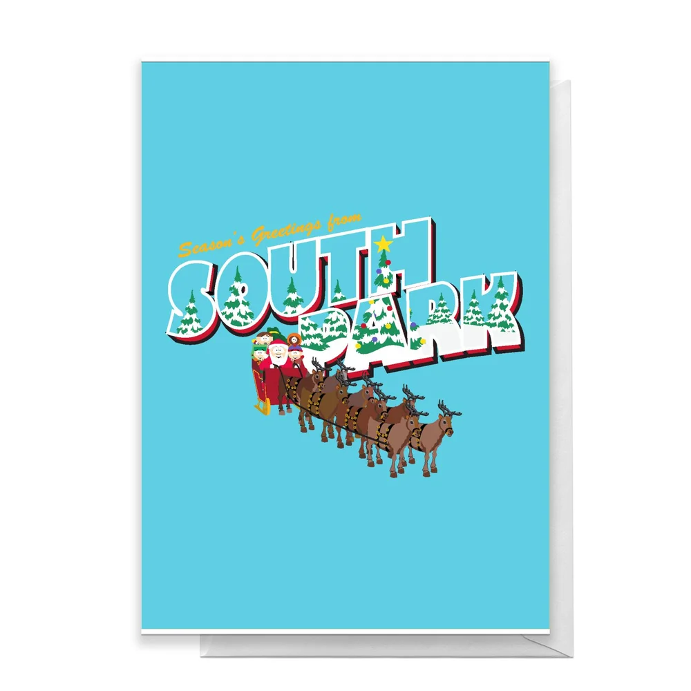 South Park Seasons Greetings Greetings Card - Standard Card Afbeelding 1