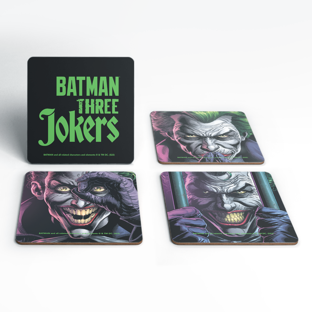 Batman Jokers Three Coaster Set Afbeelding 1