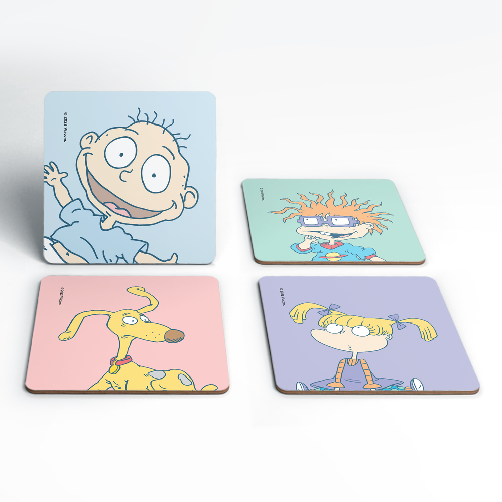Nickelodeon Rugrats Characters Coaster Set Afbeelding 1