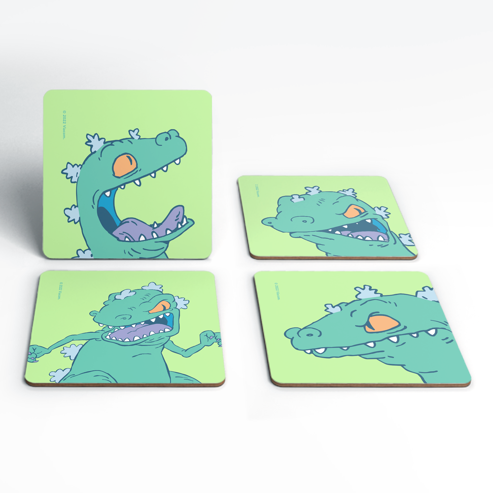 Nickelodeon Rugrats Reptar Coaster Set Afbeelding 1