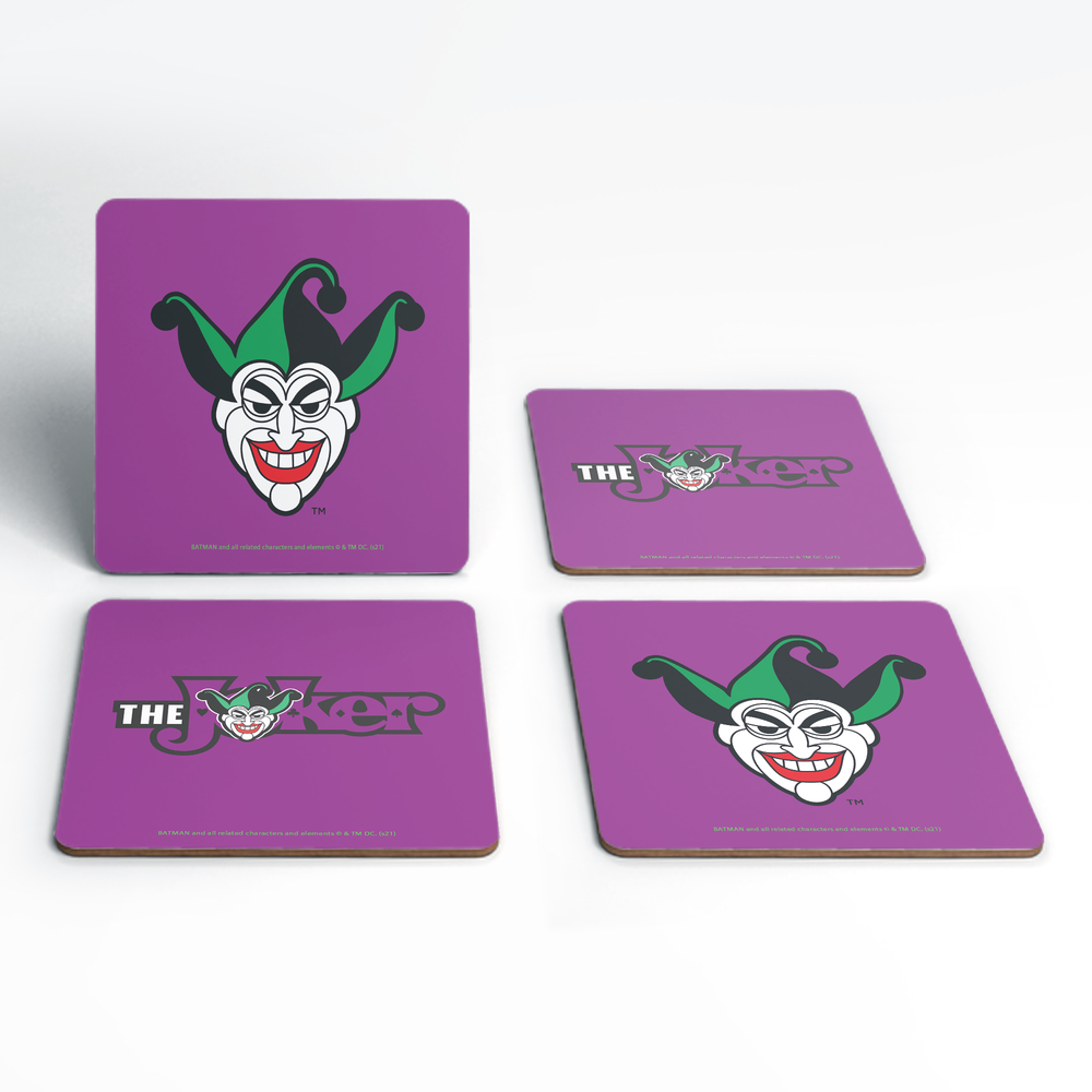 Batman Joker Logo Coaster Set Afbeelding 1