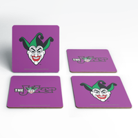 Batman Joker Logo Coaster Set