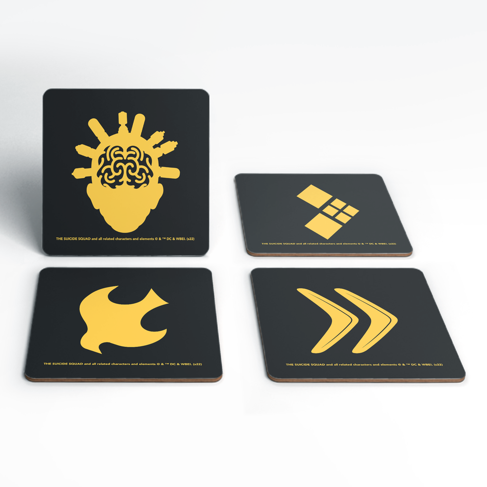 Suicide Squad Suicide Squad Icons 2 Coaster Set Afbeelding 1