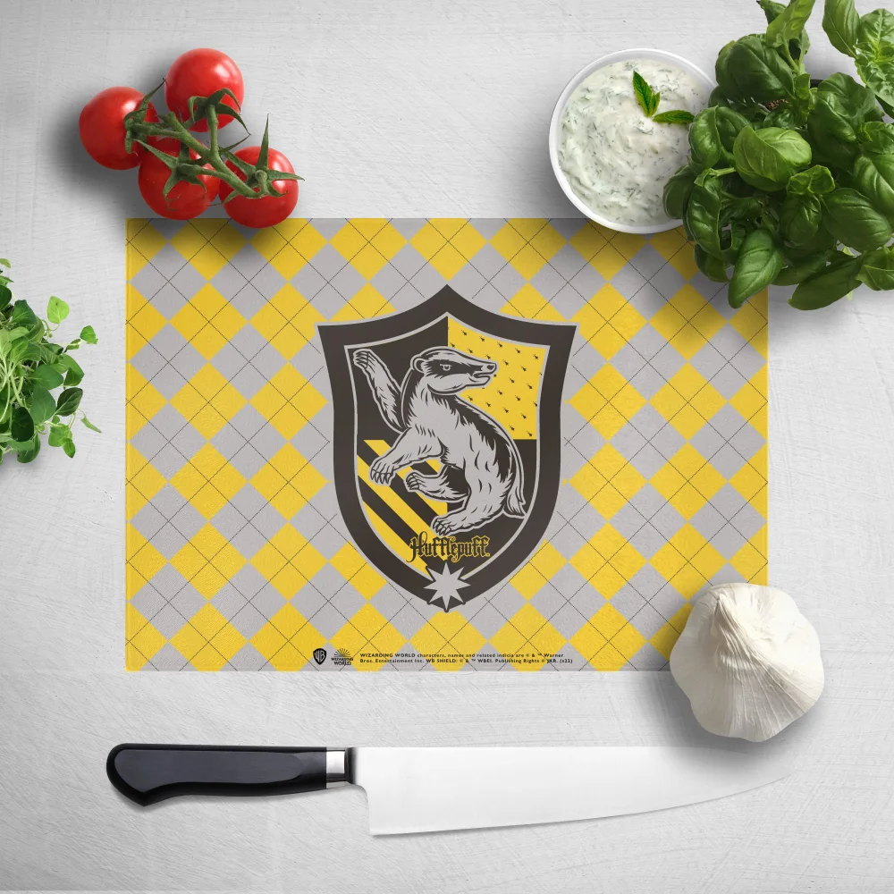 Harry Potter Hufflepuff House Chopping Board Afbeelding 1