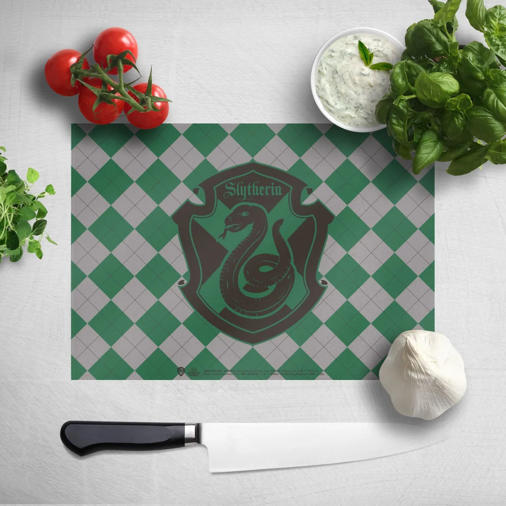 Harry Potter Slytherin House Chopping Board Afbeelding 1