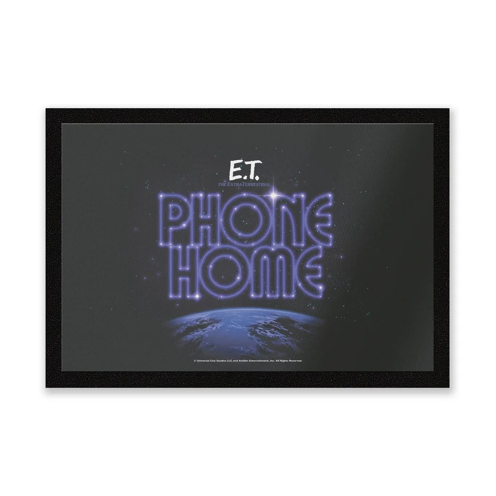 E.T. the Extra-Terrestrial E.T. Phone Home Entrance Mat Afbeelding 1