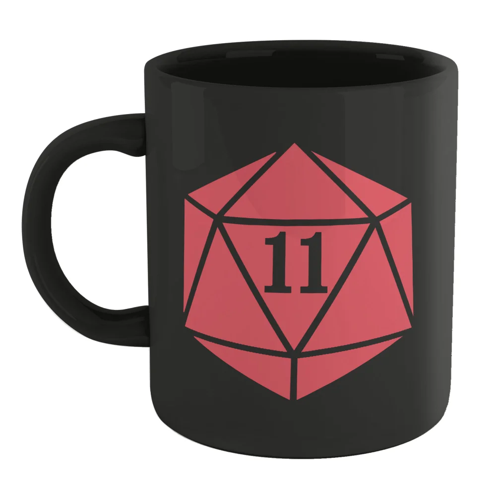 Stranger Things Dragon & Die Mug - Black Afbeelding 1