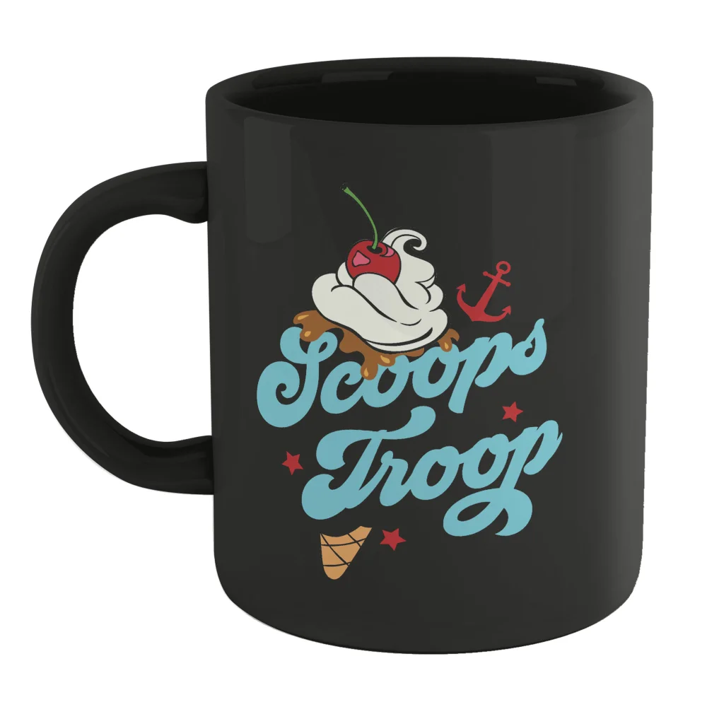 Stranger Things Scoop Troop Mug - Black Afbeelding 1