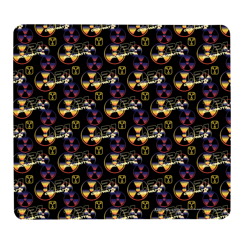 Back To The Future 1.21 Gigawatts Gaming Mouse Mat - Small Afbeelding 1