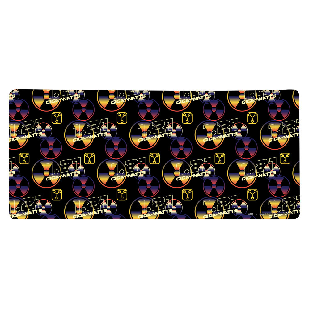 Back To The Future 1.21 Gigawatts Gaming Mouse Mat - Large Afbeelding 1