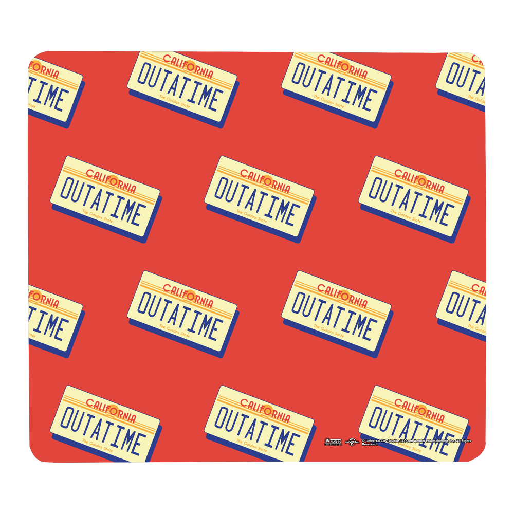 Back To The Future Outtatime Gaming Mouse Mat - Small Afbeelding 1
