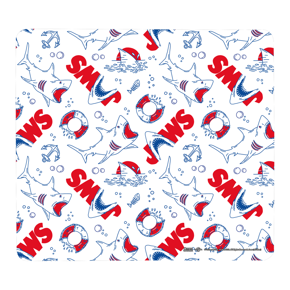 Jaws Life Preserver Gaming Mouse Mat - Small Afbeelding 1