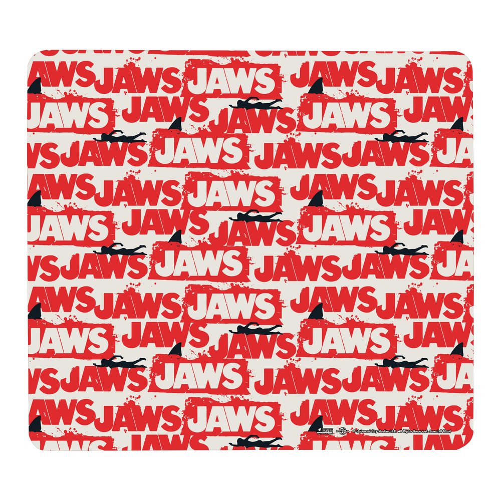 Jaws Logo Gaming Mouse Mat - Small Afbeelding 1