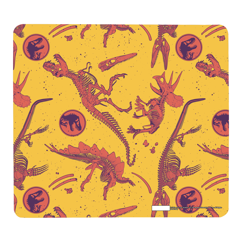 Jurassic Park Fossils Gaming Mouse Mat - Small Afbeelding 1