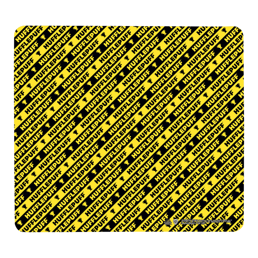 Harry Potter Hufflepuff Pattern Gaming Mouse Mat - Small Afbeelding 1