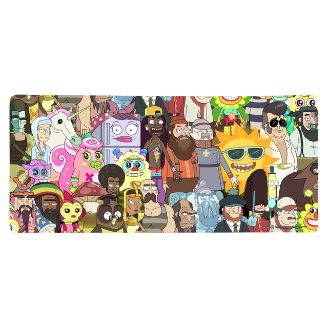 Rick and Morty Parasites Gaming Mouse Mat