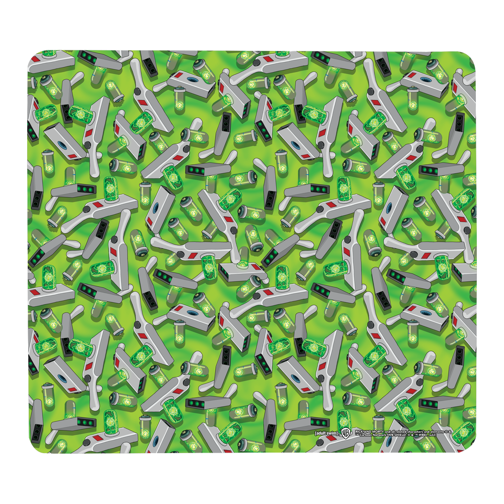 Rick and Morty Portal Gun Gaming Mouse Mat - Small Afbeelding 1