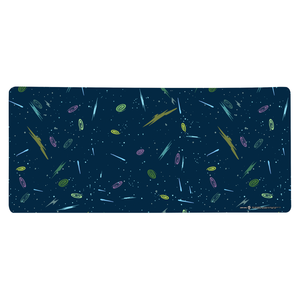 Rick and Morty Space Background Gaming Mouse Mat - Large Afbeelding 1