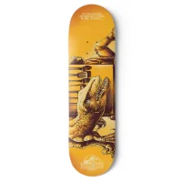 Luke Preece x Jurassic Park An Adventure 65 Million Years In The Making- DUST! Skateboard Deck - Zavvi Exclusive Limited to 240 decks only